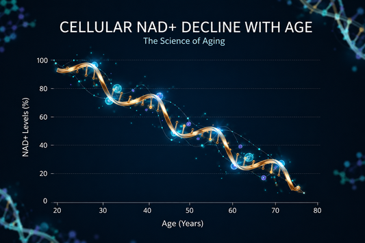 Why Do NAD+ Levels Decline With Age? The Science Behind Cellular Aging